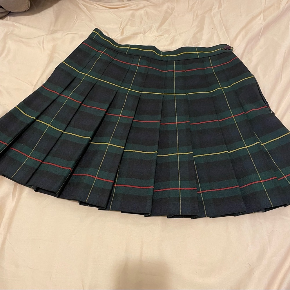 American Apparel Plaid Tennis Skirt | Size L